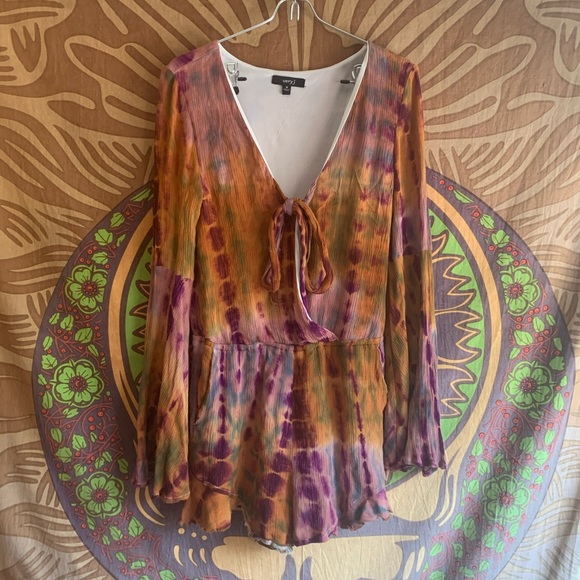Very J Pants - Tie Dye Romper